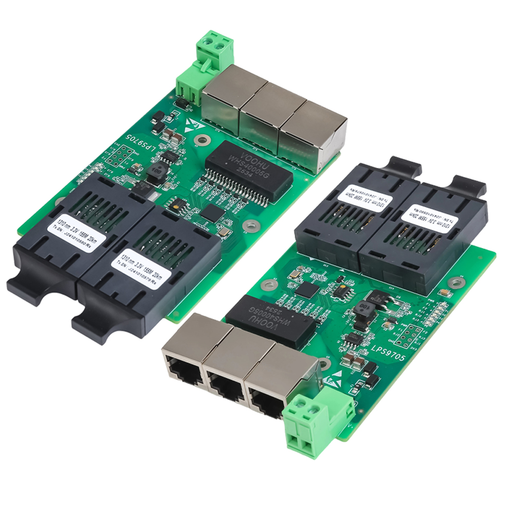 RES5225本安型低功耗嵌入式工业级百兆2光3电交换机